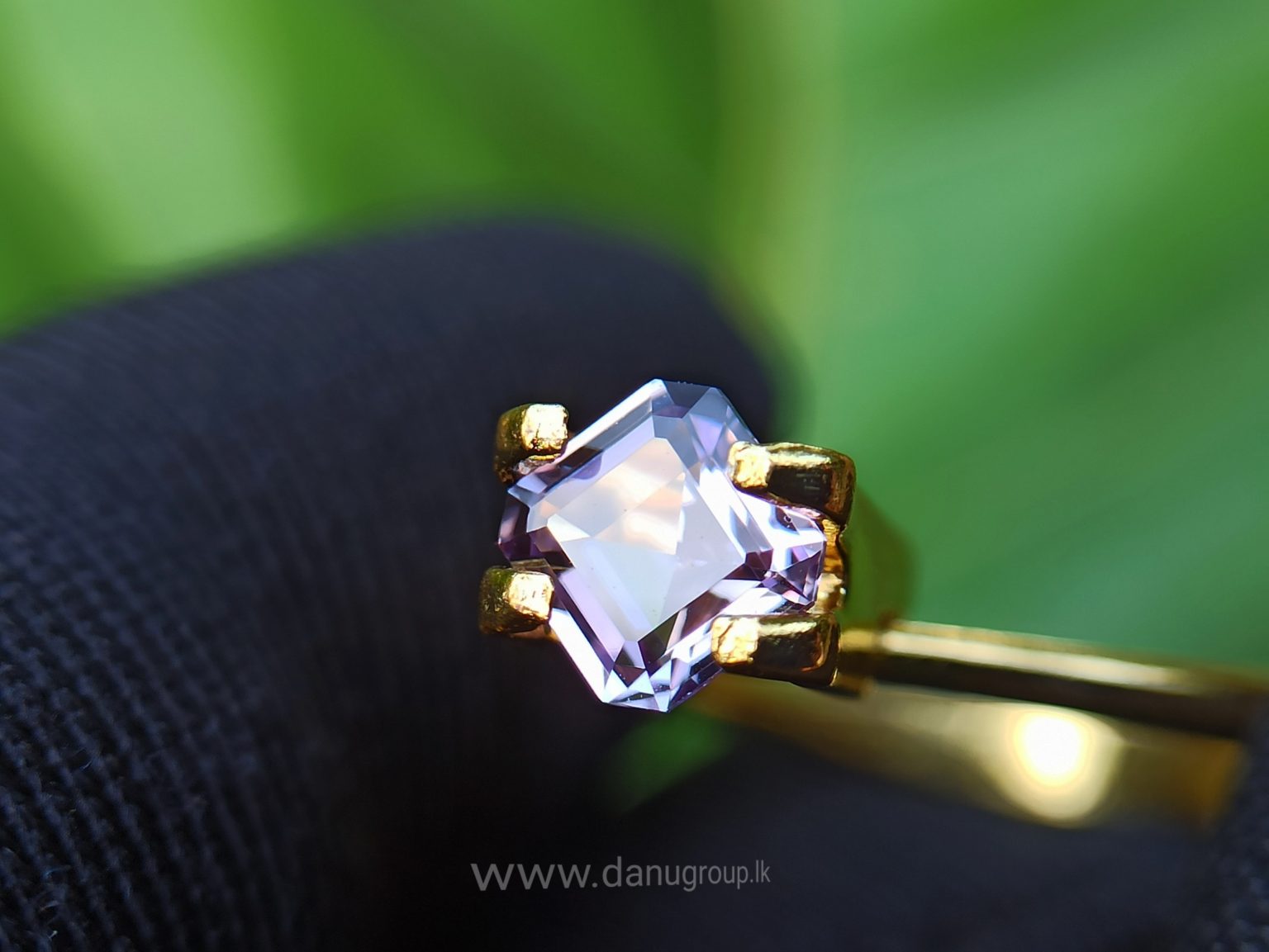 Ceylon Natural pinkish Purple Sapphire Danu Group Gemstones Collections