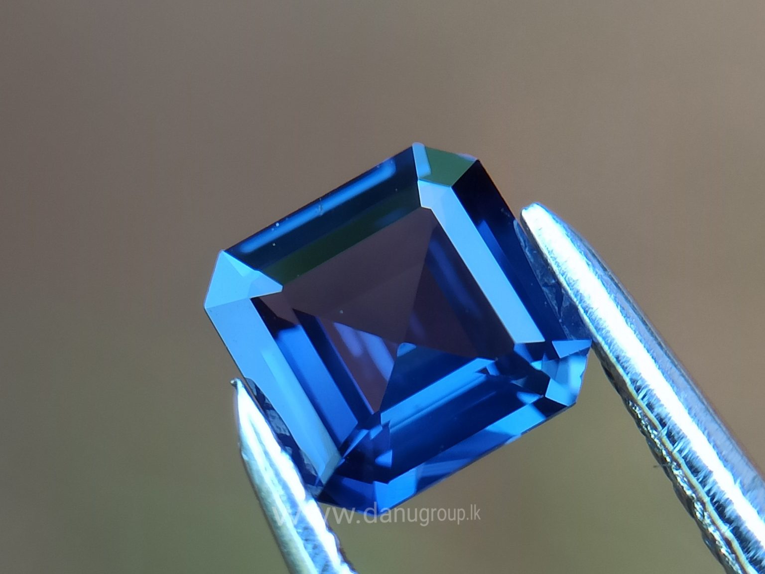 Ceylon Natural vivid blue royal blue Sapphire from Danu Group Gemstones Collections