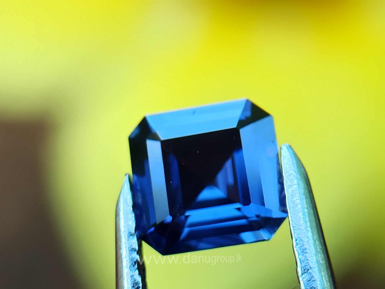 Ceylon Natural vivid blue royal blue Sapphire from Danu Group Gemstones Collections