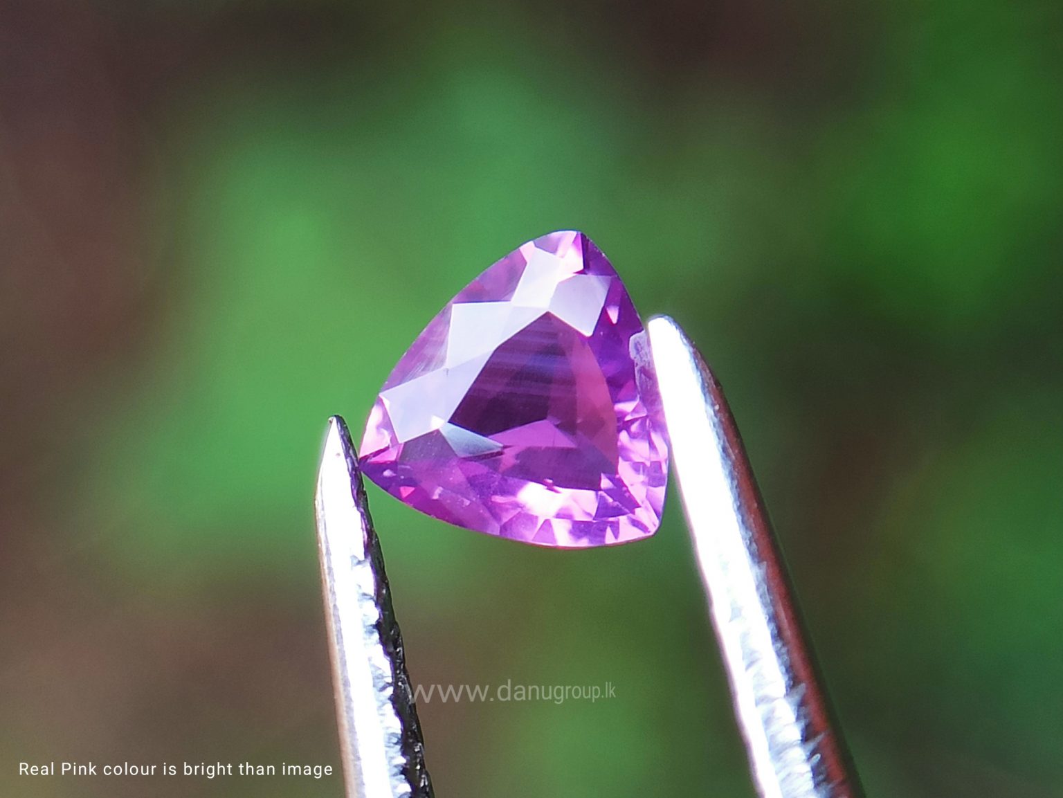 Ceylon Natural Blue & Pink Sapphire Couple - Danu Group Gemstones danugroup.lk Danu Group Gemstones
