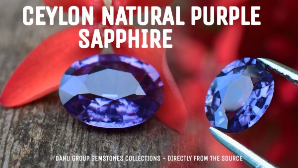 Ceylon Natural Purple Sapphire Danu Group Gemstones