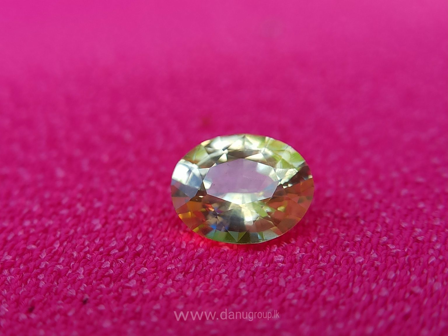 Ceylon Natural Yellow Sapphire Oval Shape - Danu Group Gemstones Collection