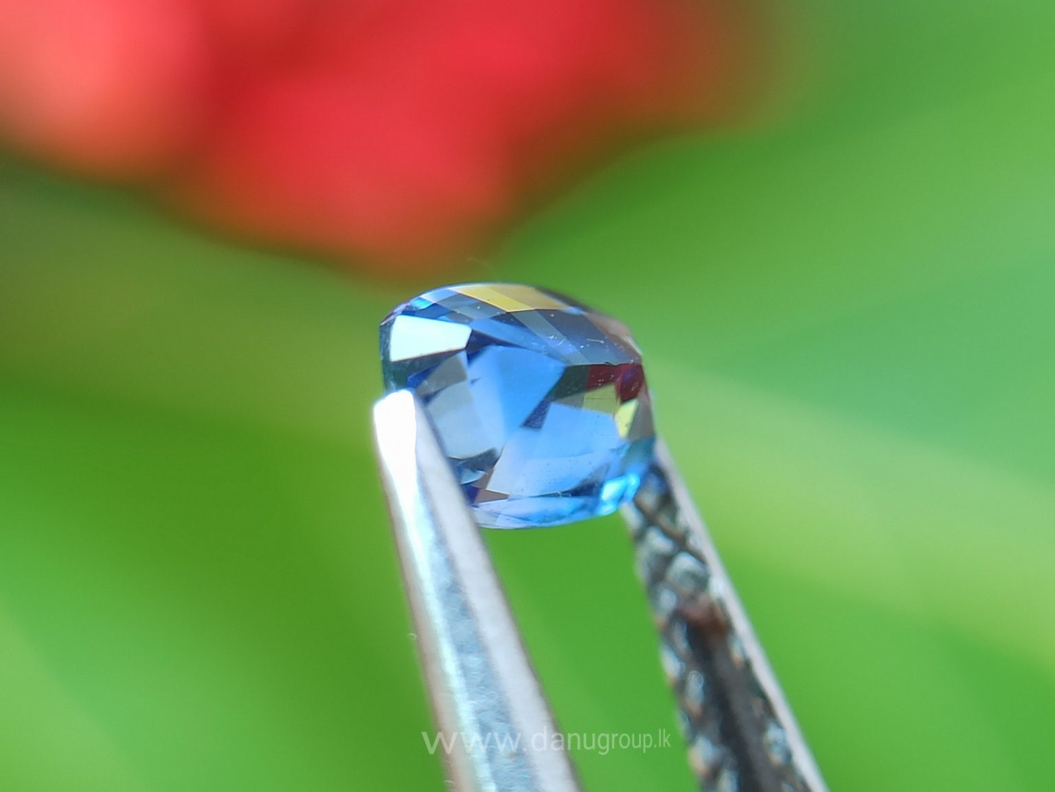 Ceylon Natural Cornflower Blue Sapphire Pair Danu Group Gemstones pair