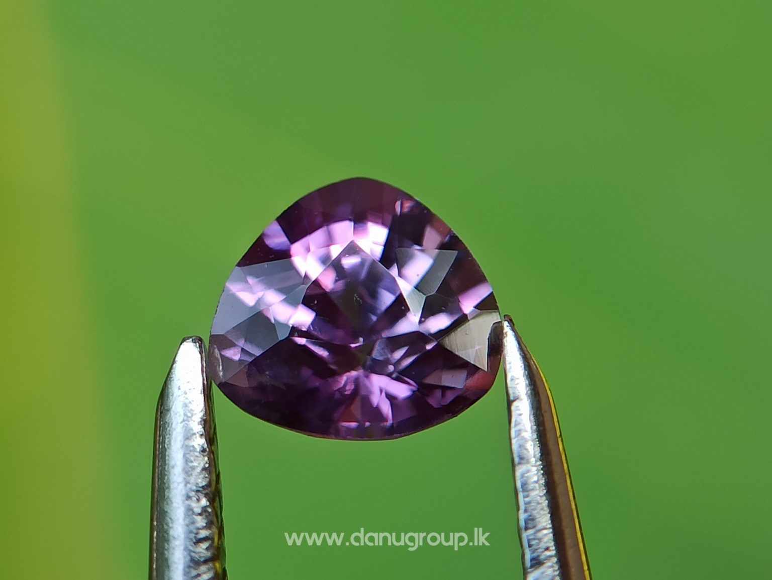 Ceylon Natural Purple sapphire and blue sapphire couple - Natural Fancy Sapphire Couple from Danu Group