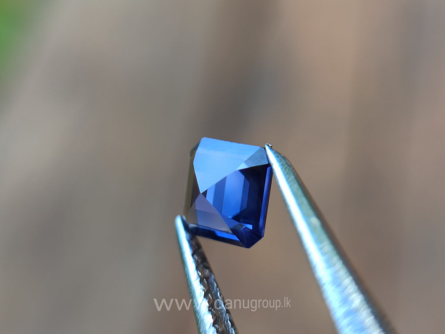 Ceylon Natural vivid blue royal blue Sapphire from Danu Group Gemstones Collections