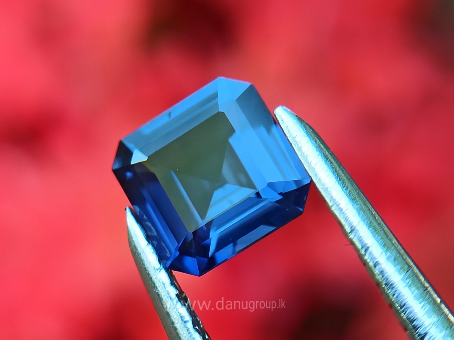 Ceylon Natural vivid blue royal blue Sapphire from Danu Group Gemstones Collections
