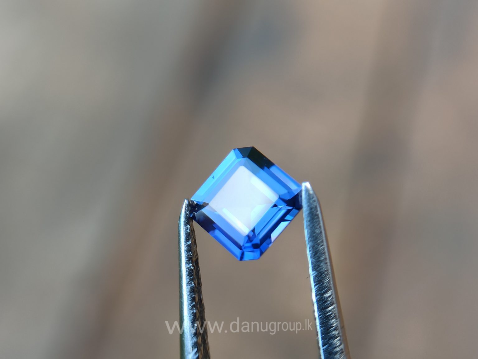 Ceylon Natural vivid blue royal blue Sapphire from Danu Group Gemstones Collections