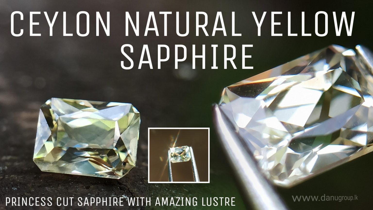 Natural Natural Yellow Sapphire With amazing luster - Danu Group Gemstones