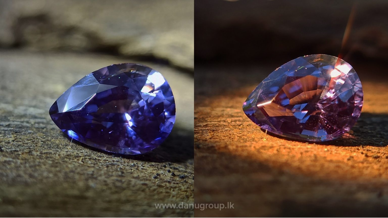 Ceylon Natural Color Change Sapphire Danu Group Gemstones