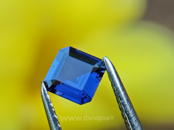 Ceylon Natural vivid blue royal blue Sapphire from Danu Group Gemstones Collections