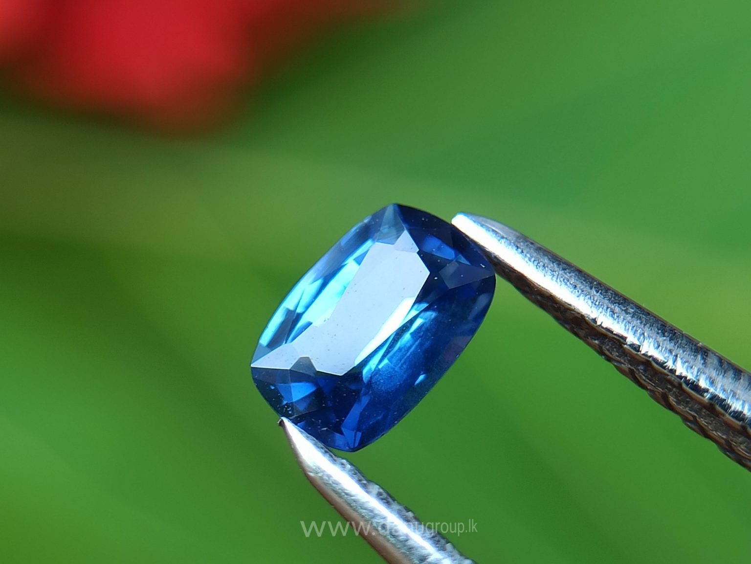 Ceylon Natural Cornflower Blue Sapphire Pair Danu Group Gemstones pair