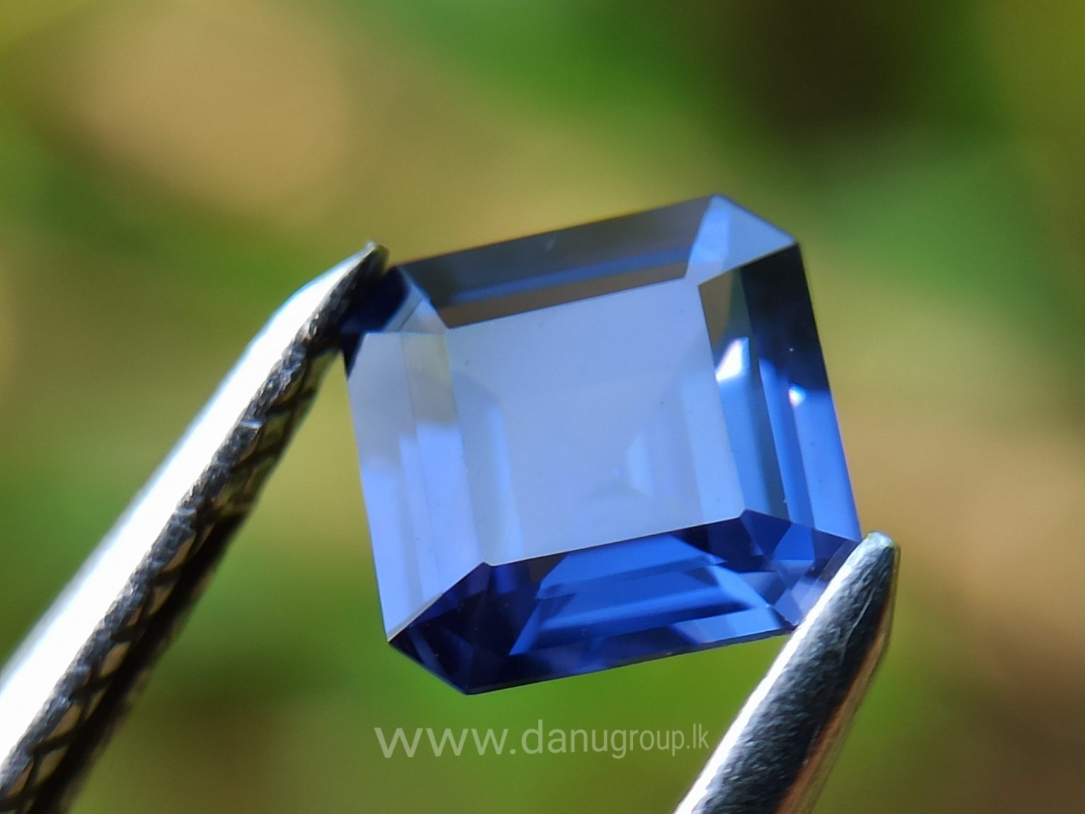 Ceylon Natural vivid blue royal blue Sapphire from Danu Group Gemstones Collections