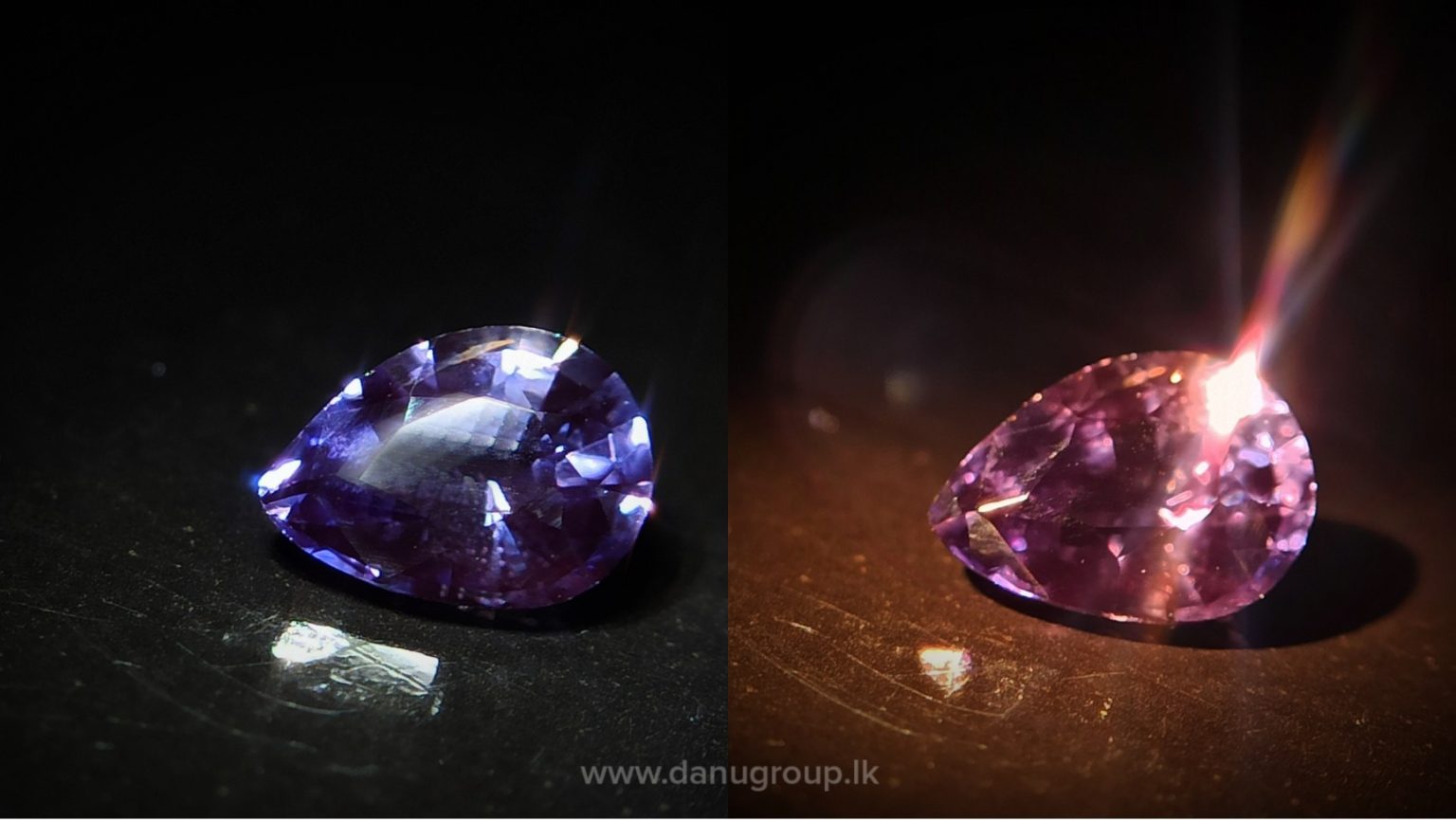 Ceylon Natural Color Change Sapphire Danu Group Gemstones