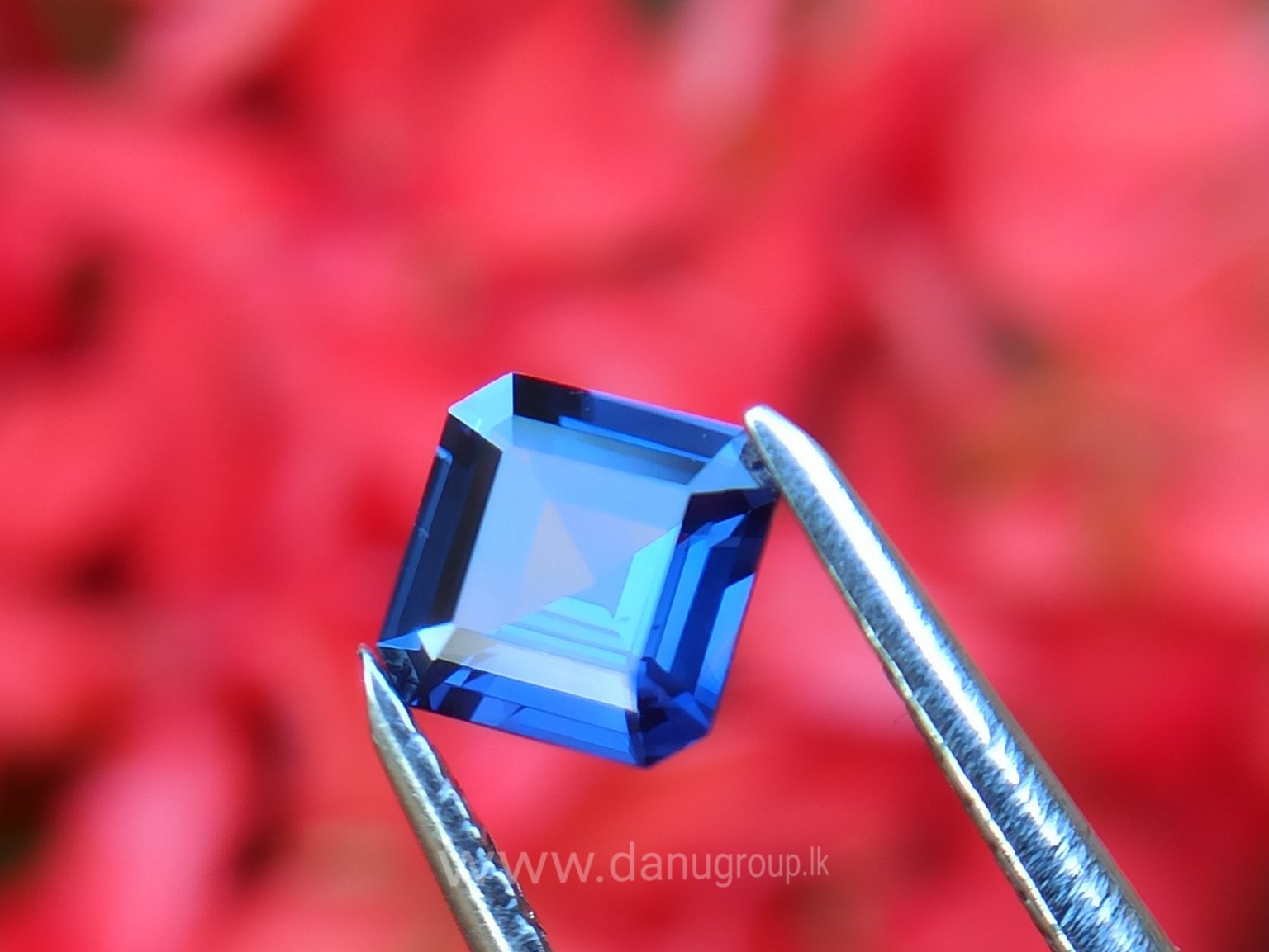 Ceylon Natural vivid blue royal blue Sapphire from Danu Group Gemstones Collections