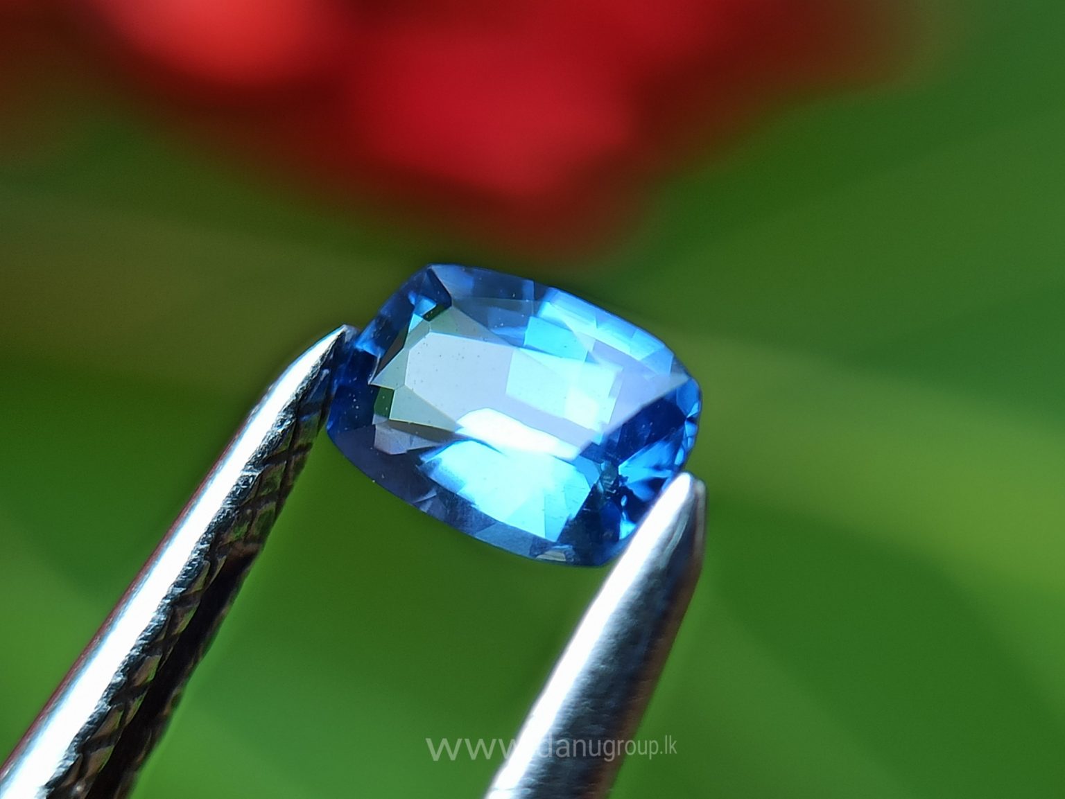Ceylon Natural Cornflower Blue Sapphire Pair Danu Group Gemstones pair