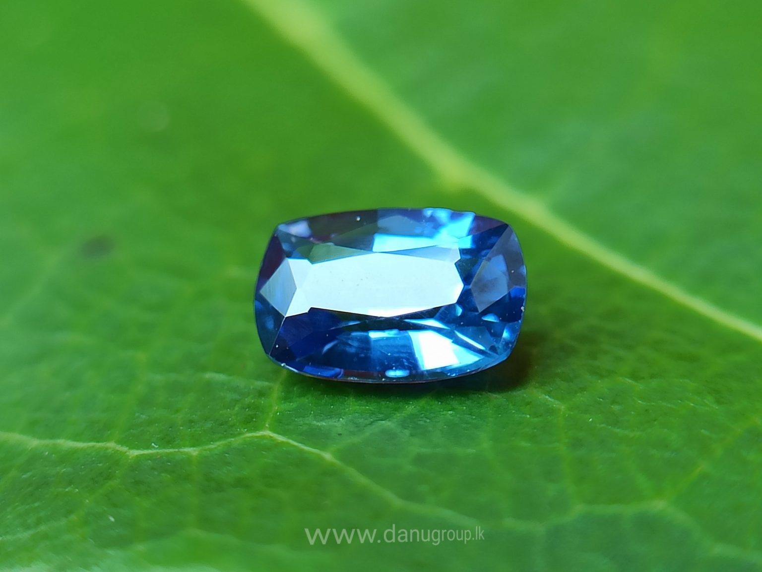 Ceylon Natural Cornflower Blue Sapphire Pair Danu Group Gemstones pair