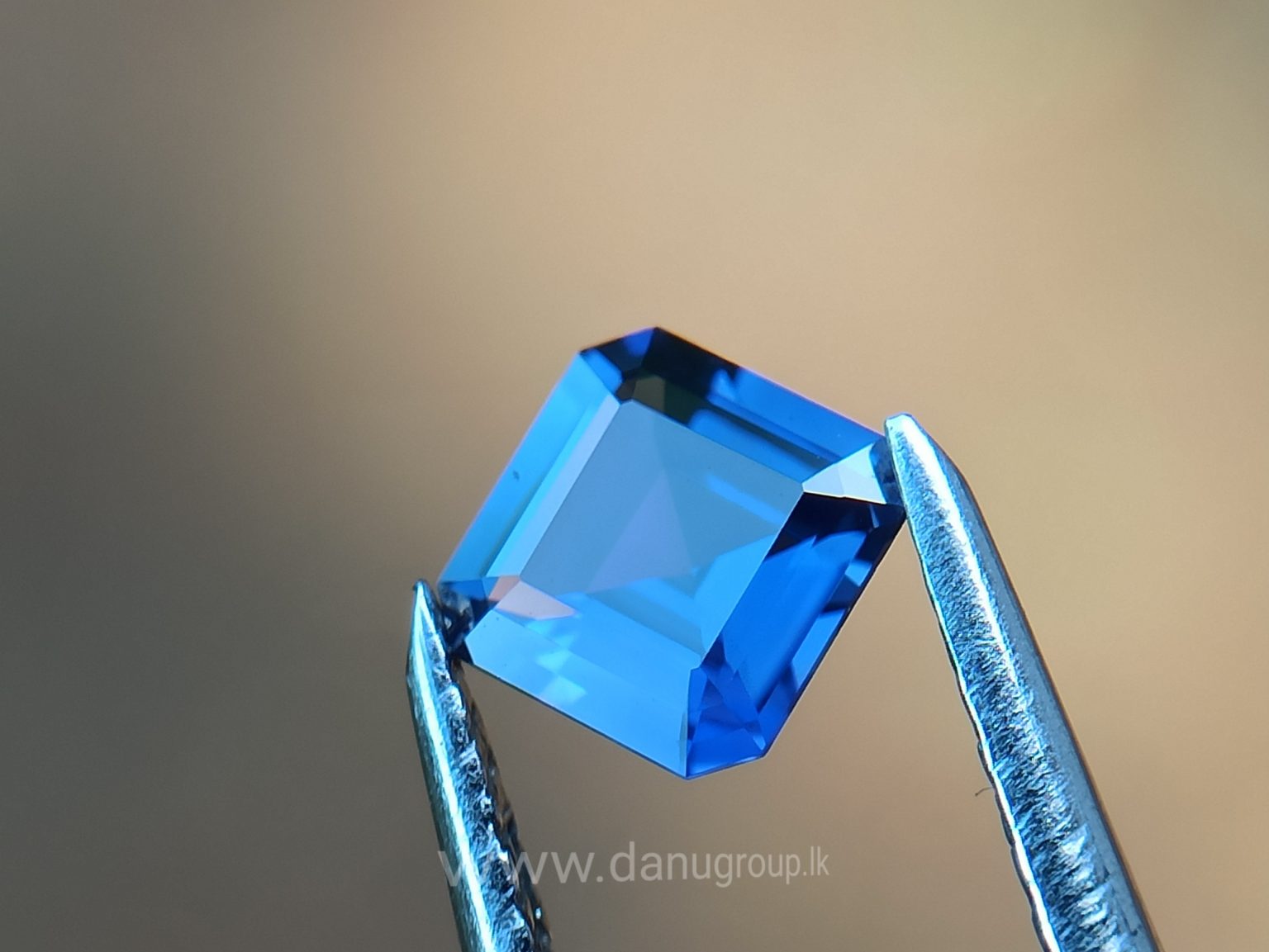 Ceylon Natural vivid blue royal blue Sapphire from Danu Group Gemstones Collections