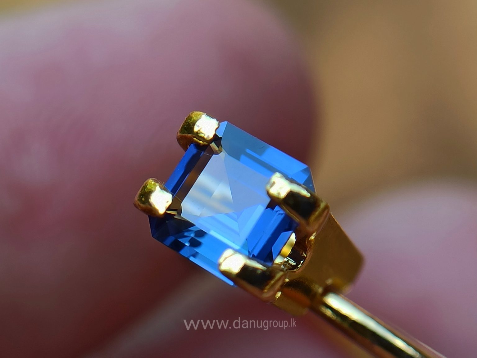 Ceylon Natural vivid blue royal blue Sapphire from Danu Group Gemstones Collections