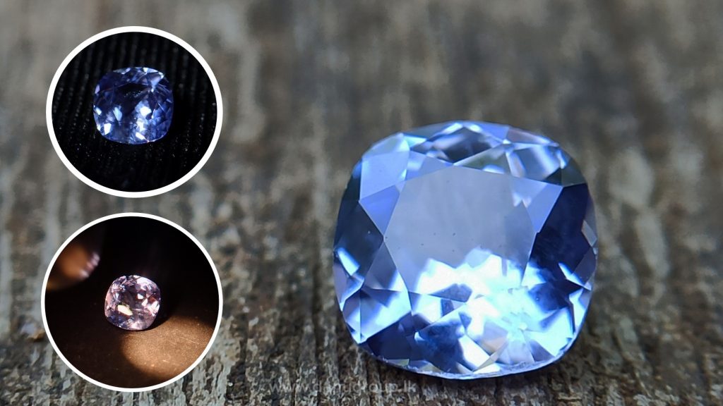 Ceylon Natural Color Change Sapphire Danu Group Gemstones