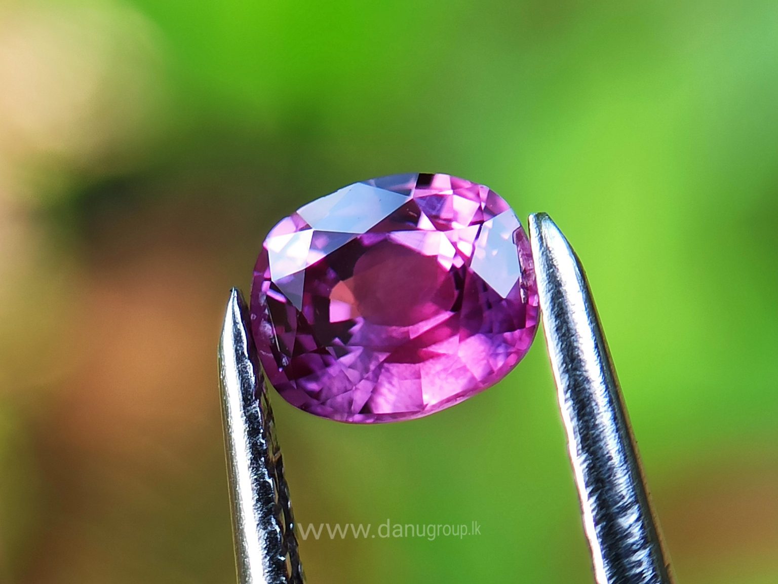 Ceylon Natural Pink Sapphire Danu Group Gemstones Collection