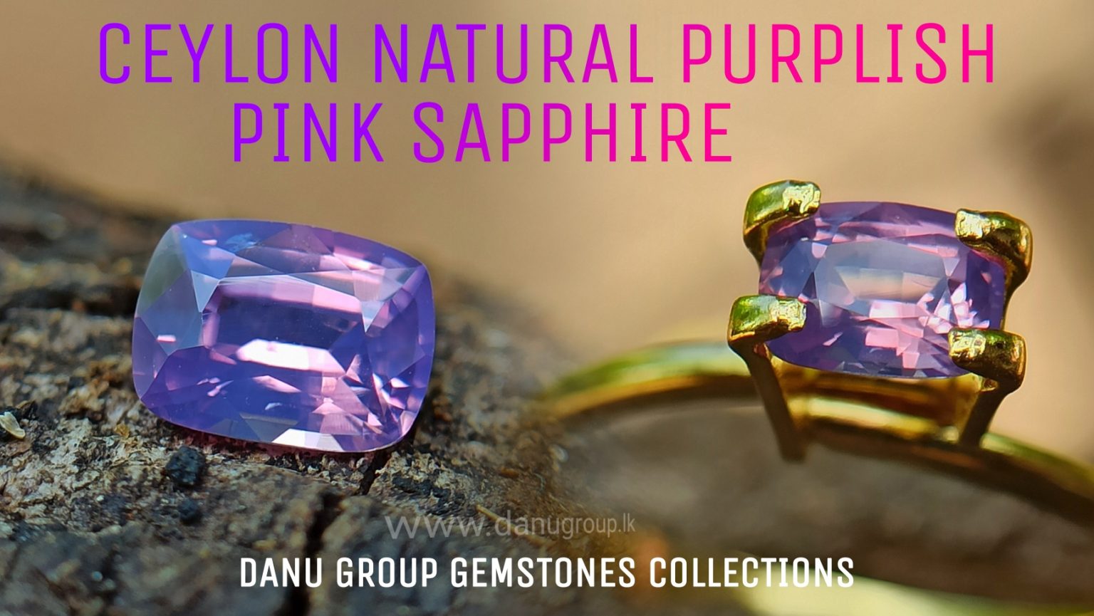 danugroup.lk - ceylon Natural pink sapphire Danu Group Gemstones Collections
