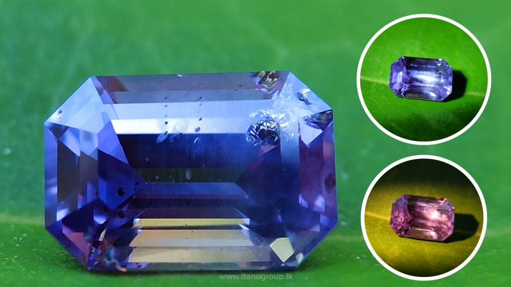 Ceylon Natural Color Change Sapphire Danu Group Gemstones