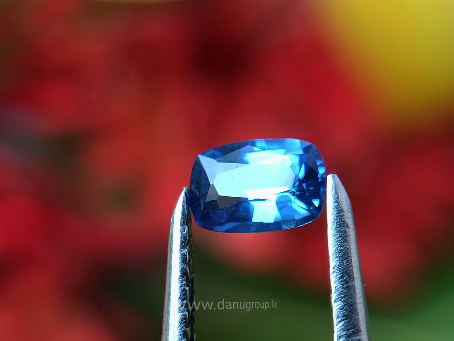 Ceylon Natural Cornflower Blue Sapphire Pair Danu Group Gemstones pair