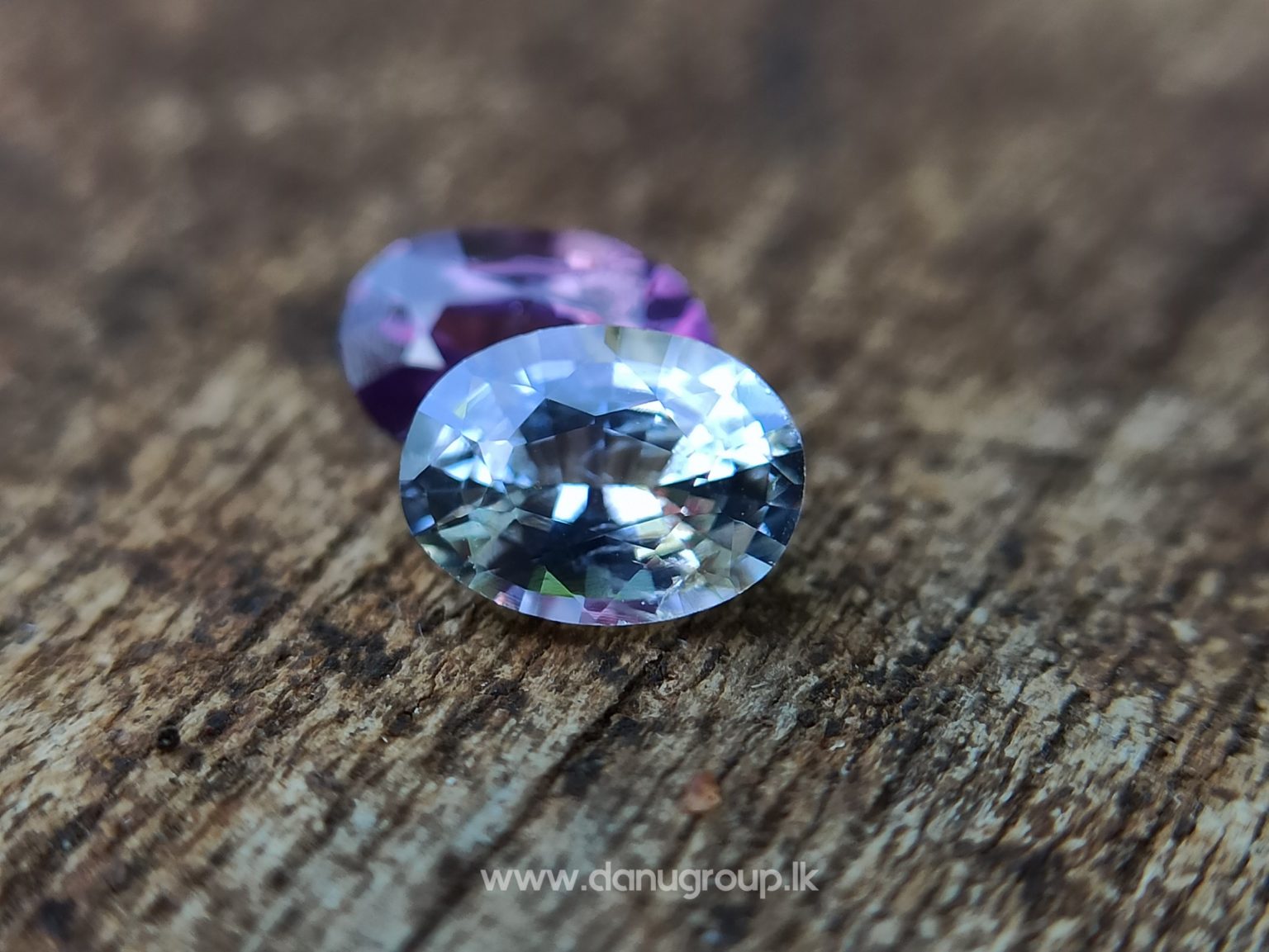 Ceylon Natural Fancy Sapphire Couple - Danu Group Gemstones Collection