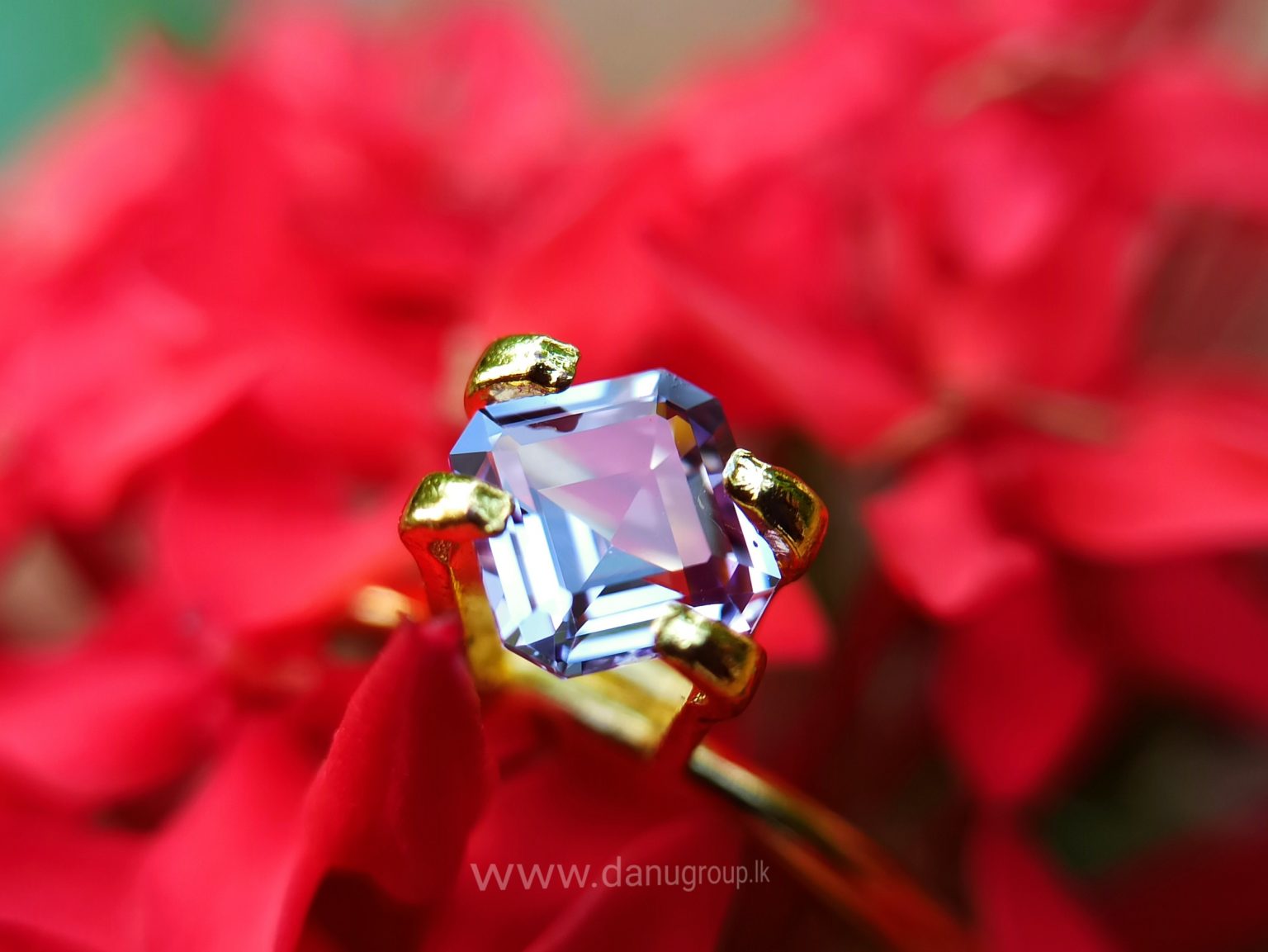Ceylon Natural pinkish Purple Sapphire Danu Group Gemstones Collections