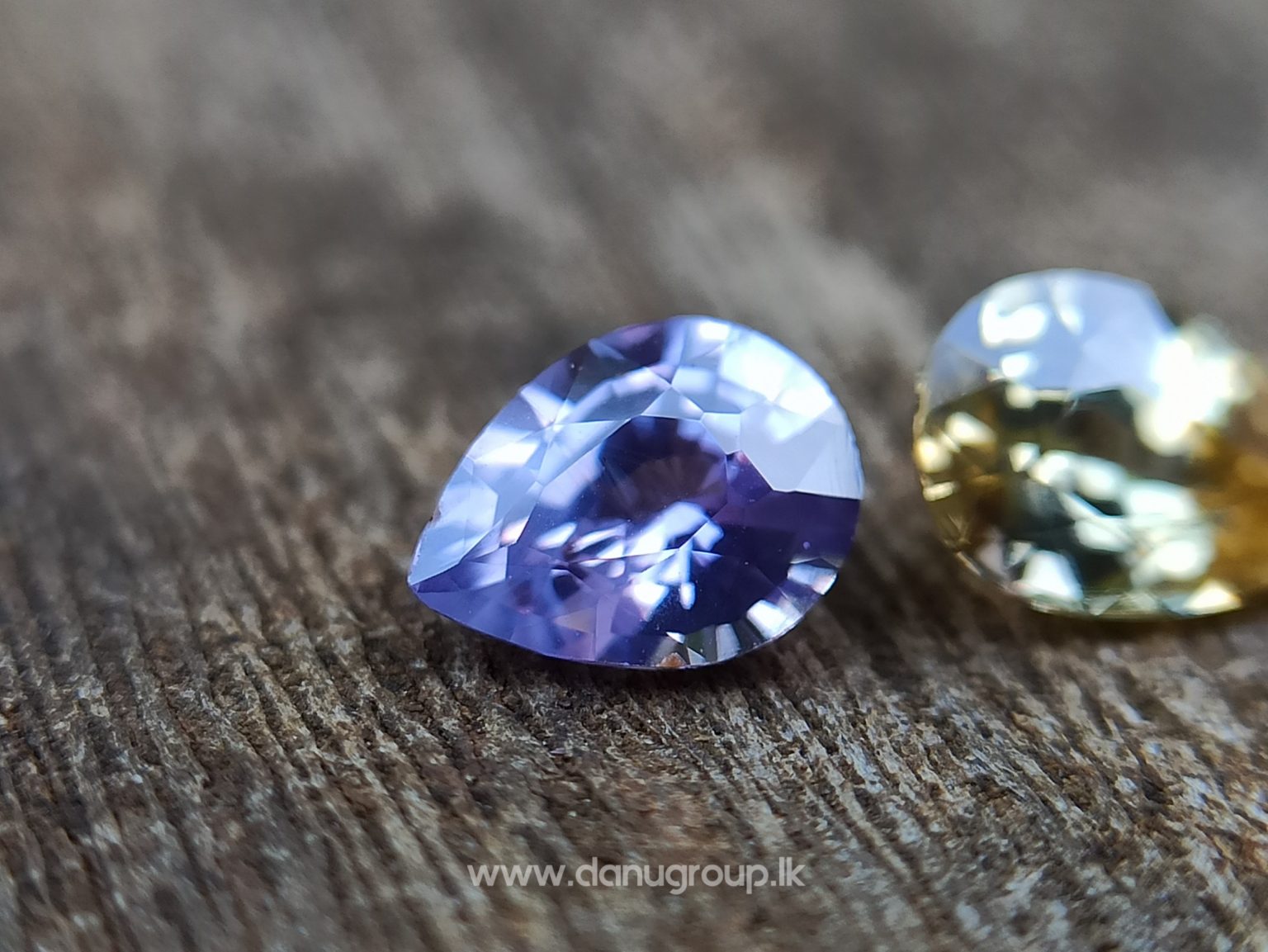 Ceylon Natural Fancy Sapphire Couple - Danu Group Gemstones Collection
