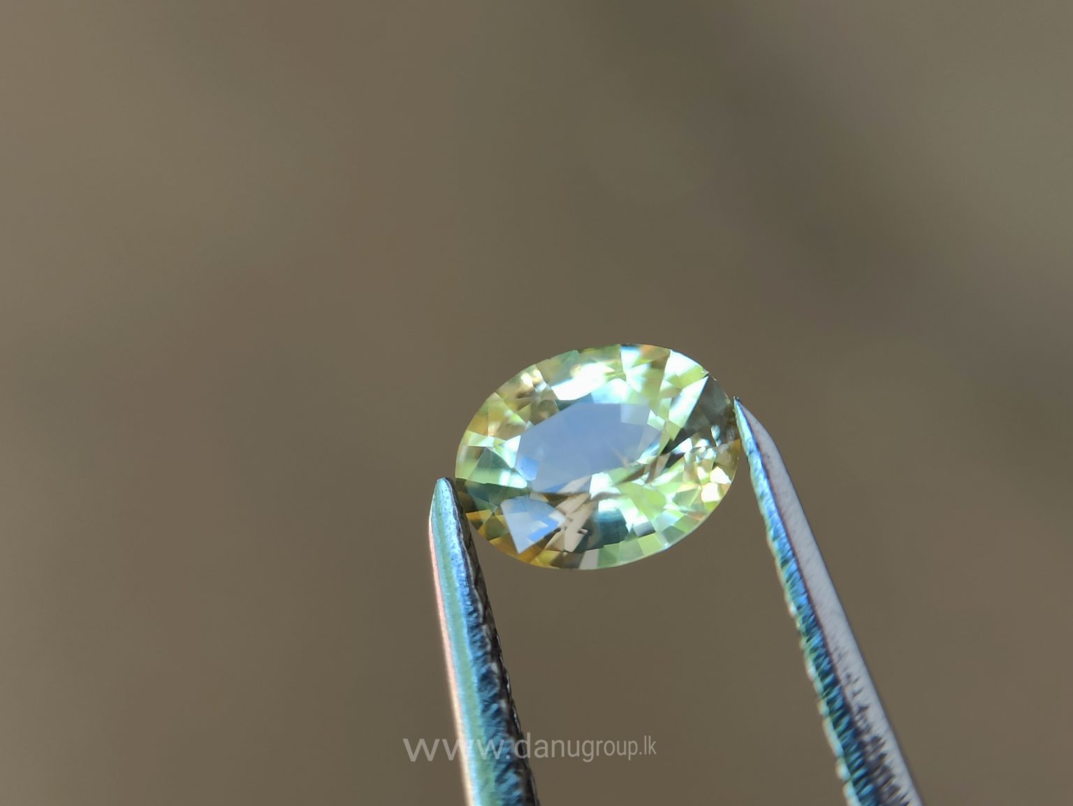 Ceylon Natural Yellow Sapphire Oval Shape - Danu Group Gemstones Collection