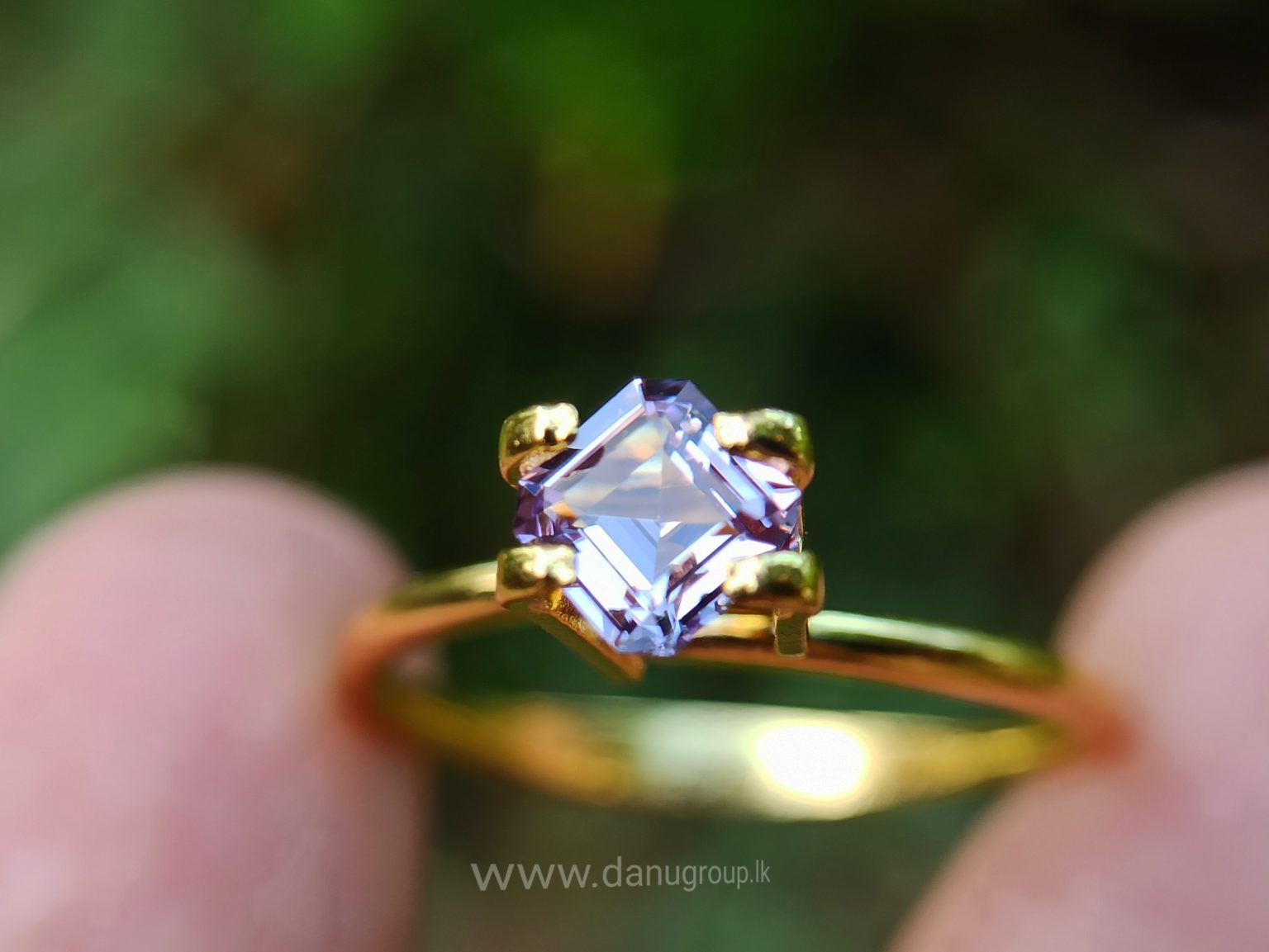 Ceylon Natural pinkish Purple Sapphire Danu Group Gemstones Collections