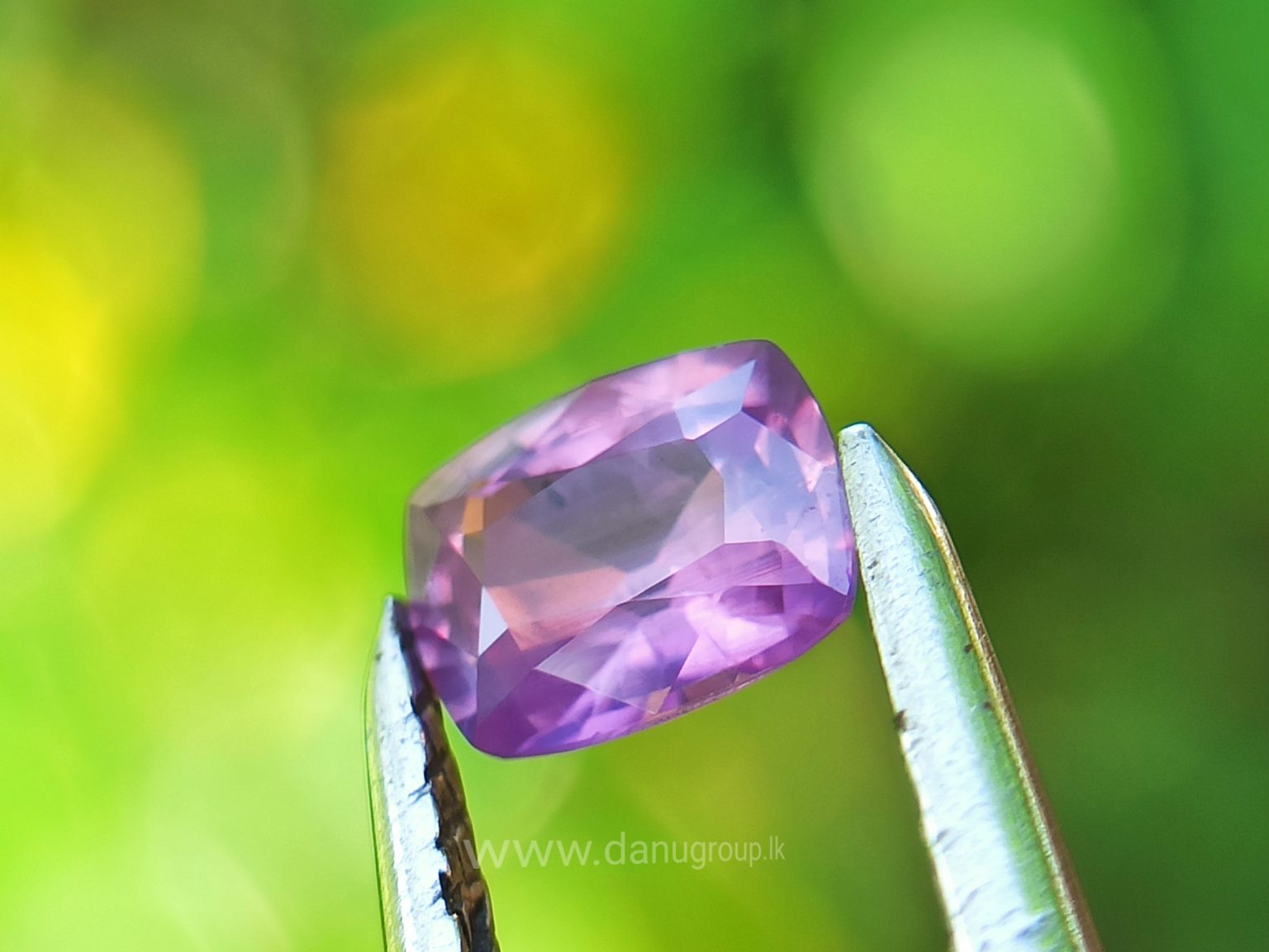 danugroup.lk - ceylon natural Violet Sapphire and pink sapphire Couple danu group Gemstones
