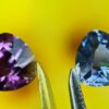 ceylon natural purple and blue sapphire danu group gemstones