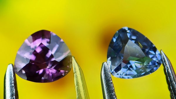 ceylon natural purple and blue sapphire danu group gemstones