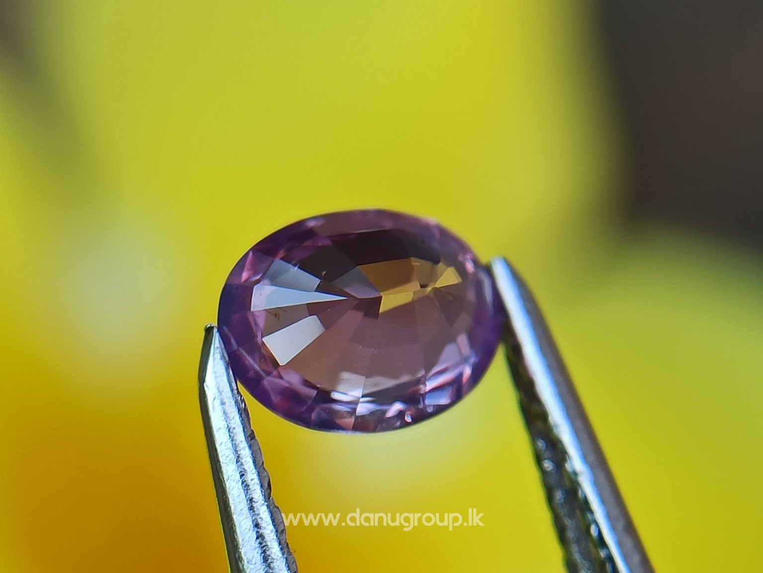 Ceylon Natural fancy Sapphire couple from Danu Group Gemstones