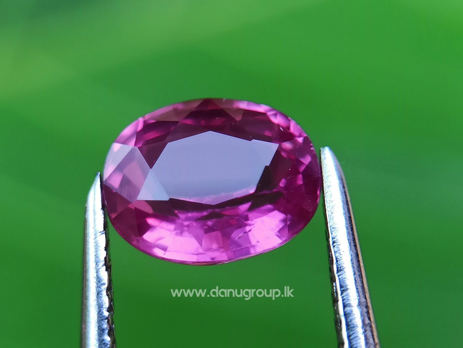 Hot Pink Sapphire Vibrant Pink Color Bubble Gum Pink Colour Sapphire Danu Group gemstones danugroup.lk