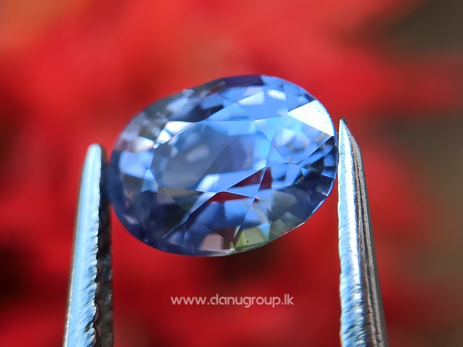 Ceylon Natural Purple Sapphire Oval Shape Gemstone Danu Group Gemstones - danugroup.lk