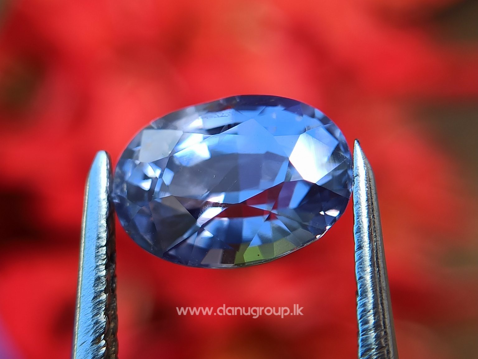 Ceylon Natural Purple Sapphire Oval Shape Gemstone Danu Group Gemstones - danugroup.lk