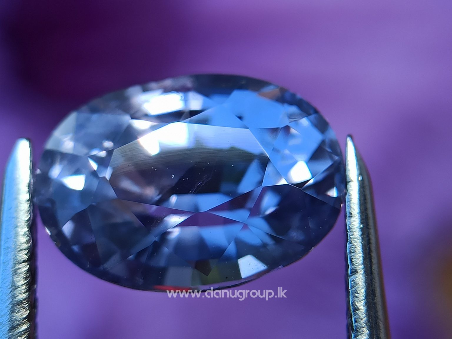 Ceylon Natural Purple Sapphire Oval Shape Gemstone Danu Group Gemstones - danugroup.lk