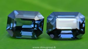 Ceylon Natural Spinel Pair Octagon Shape Pair - danugroup.lk