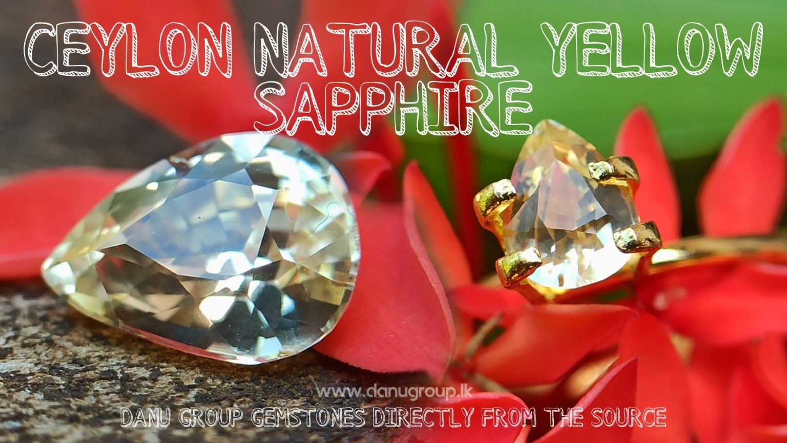 Ceylon Natural Yellow Sapphire - danugroup.lk
