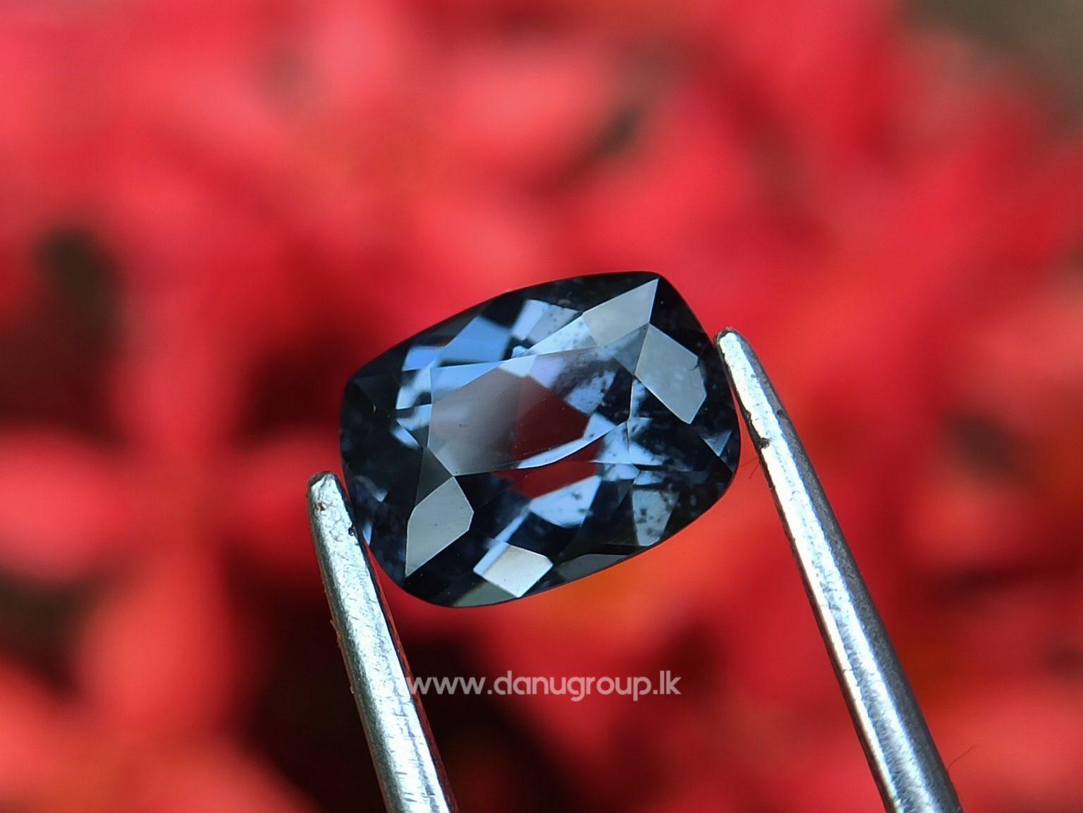 Natural Gray Spinel danu group Gemstones Cushion Shape - danugroup.lk