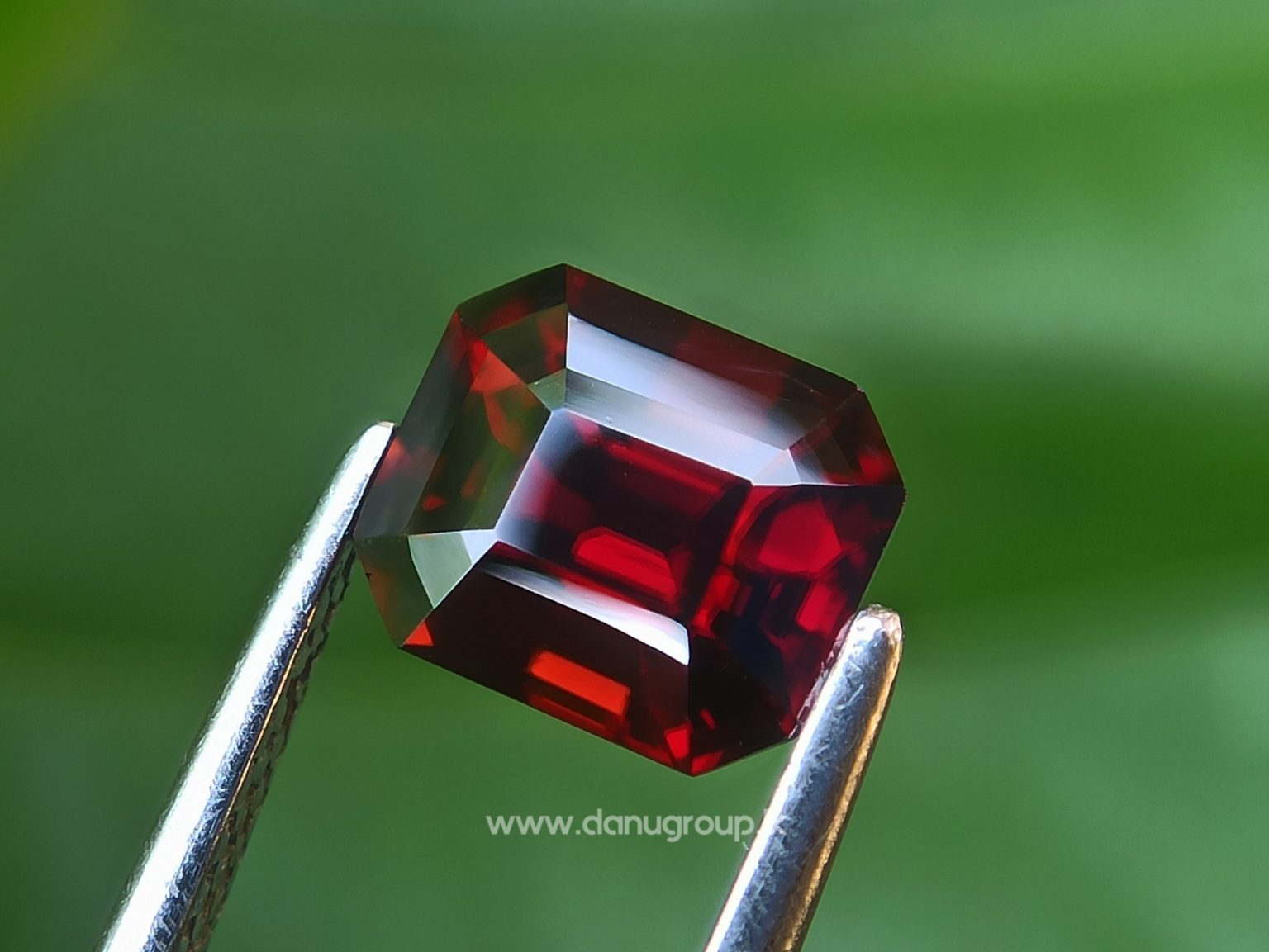 Ceylon Natural Red Zircon Danu Group
