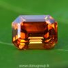 Best Quality Natural Spessartite Garnet Emerald Cut Danu Group Gemstones -- danugroup.lk