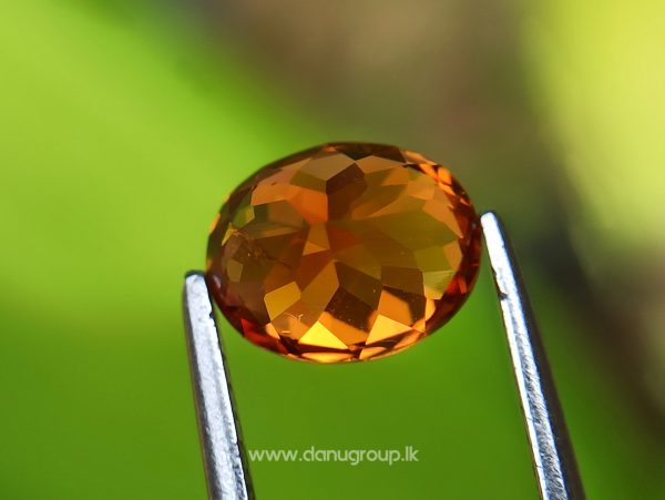 Natural Vivid Orange Spessartite Garnet Danu Group Gemstones - danugroup.lk