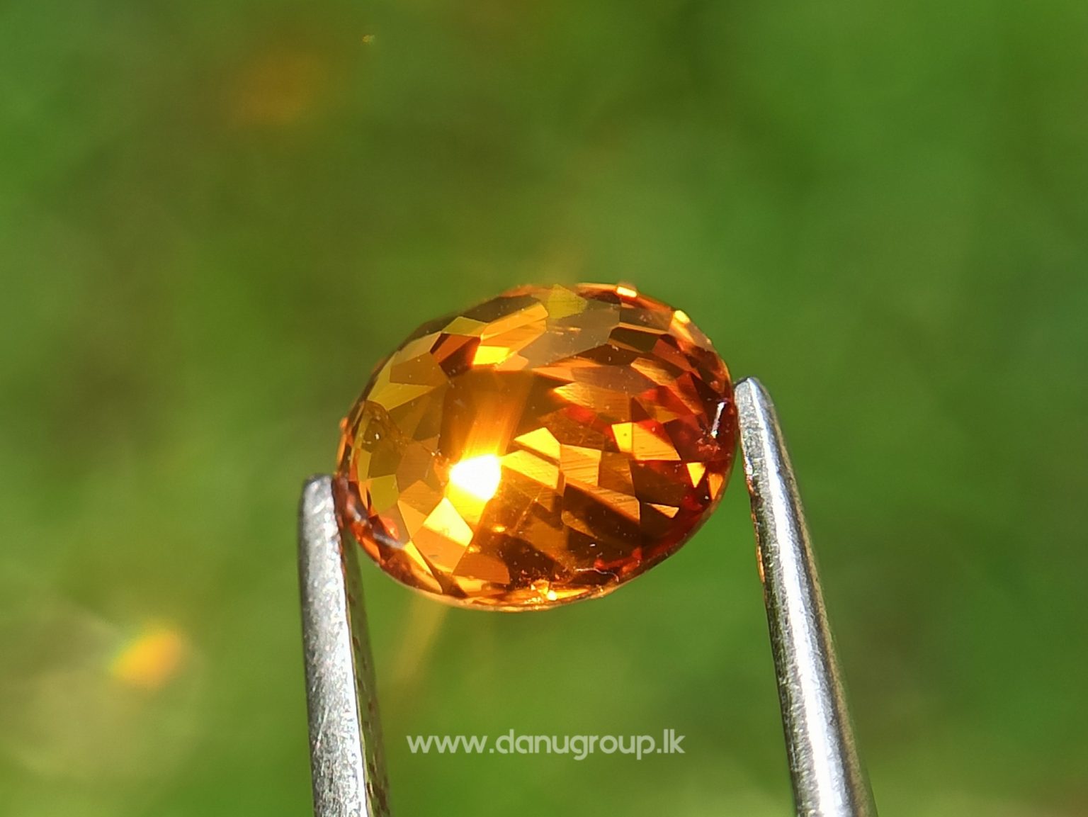 Natural Vivid Orange Spessartite Garnet Danu Group Gemstones - danugroup.lk