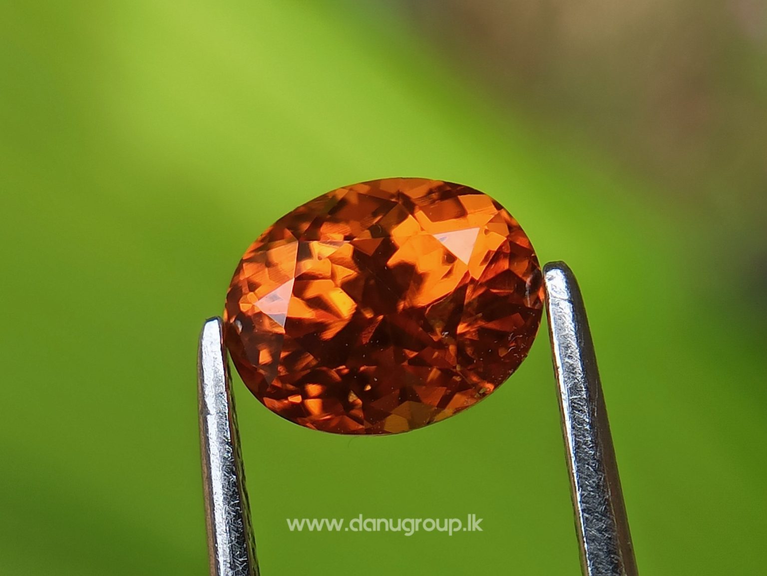 Natural Vivid Orange Spessartite Garnet Danu Group Gemstones - danugroup.lk