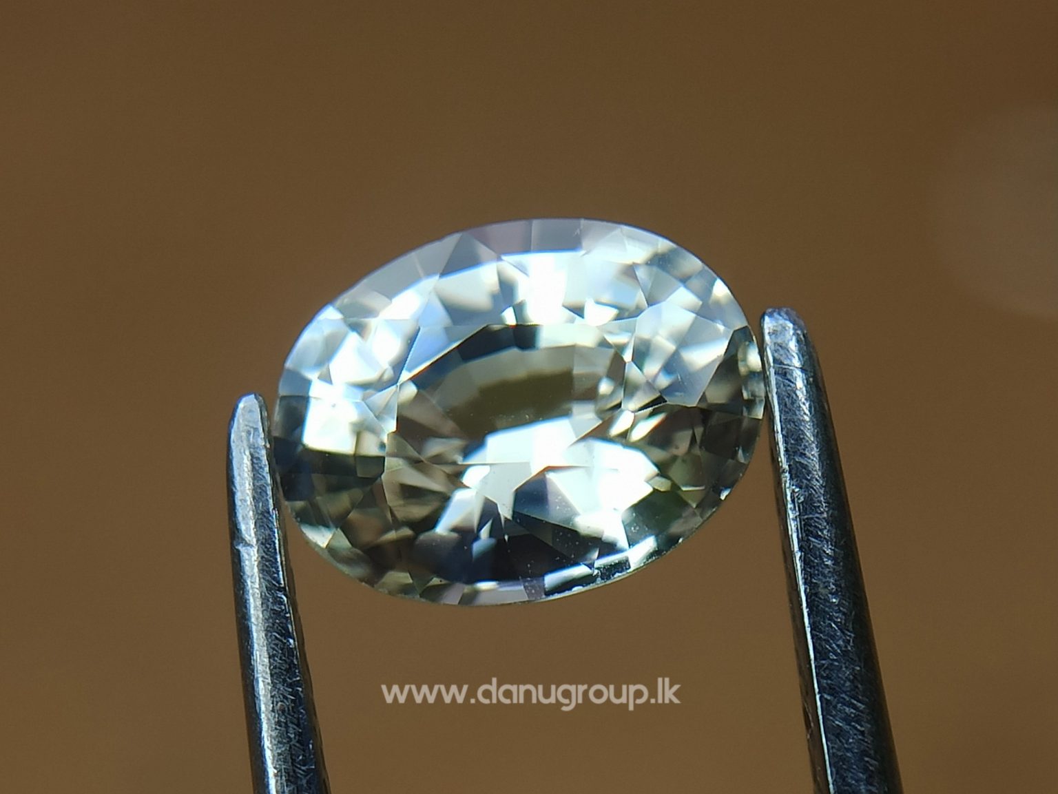 Ceylon Natural Light Yellow Sapphire Oval Shape best quality gem from Danu Group - danugroup.lk