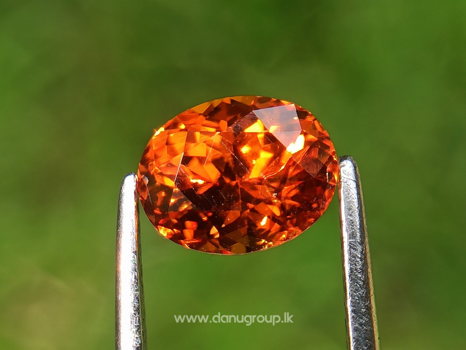 Natural Vivid Orange Spessartite Garnet Danu Group Gemstones - danugroup.lk